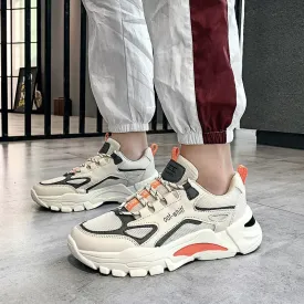 2023 Autumn New Men's Shoes Men's Versatile Sports Casual Shoes Winter Breathable Increased Ins Dad Fashion Shoes