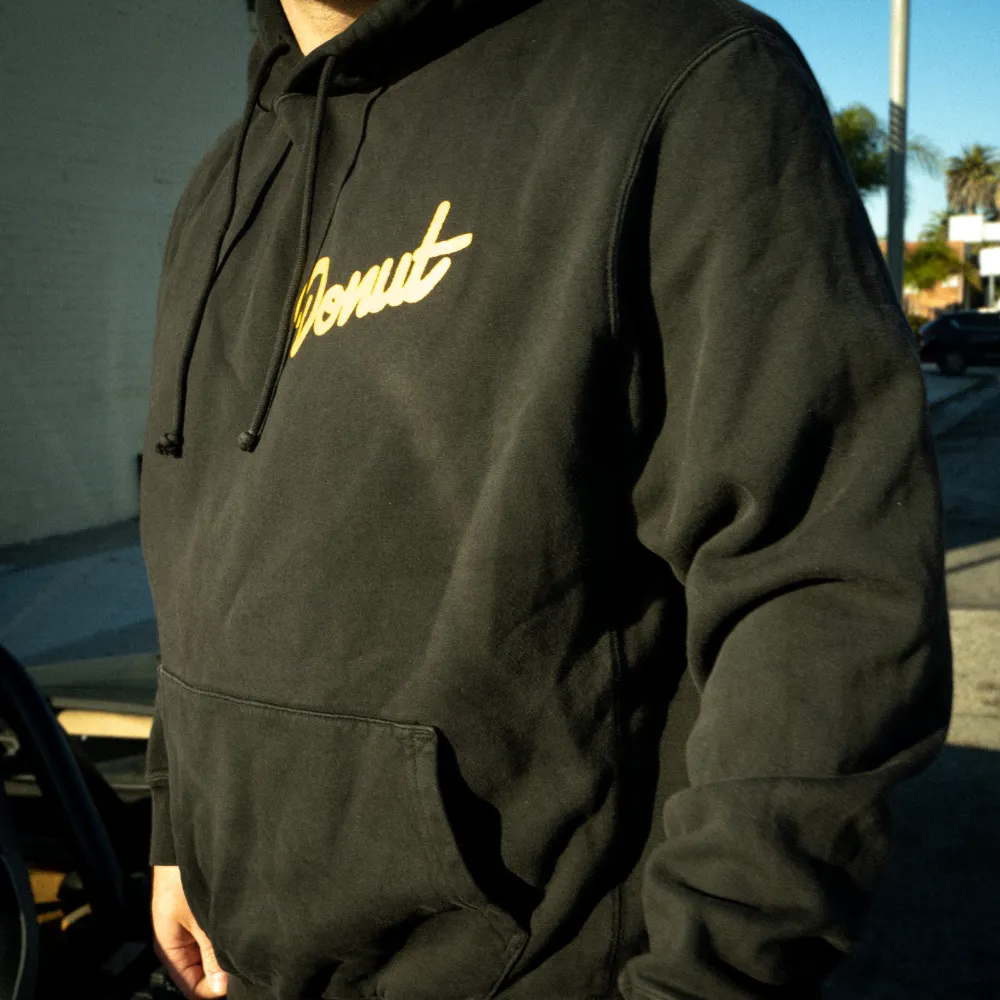 Big Buff Horse Heavyweight Hoodie - Black