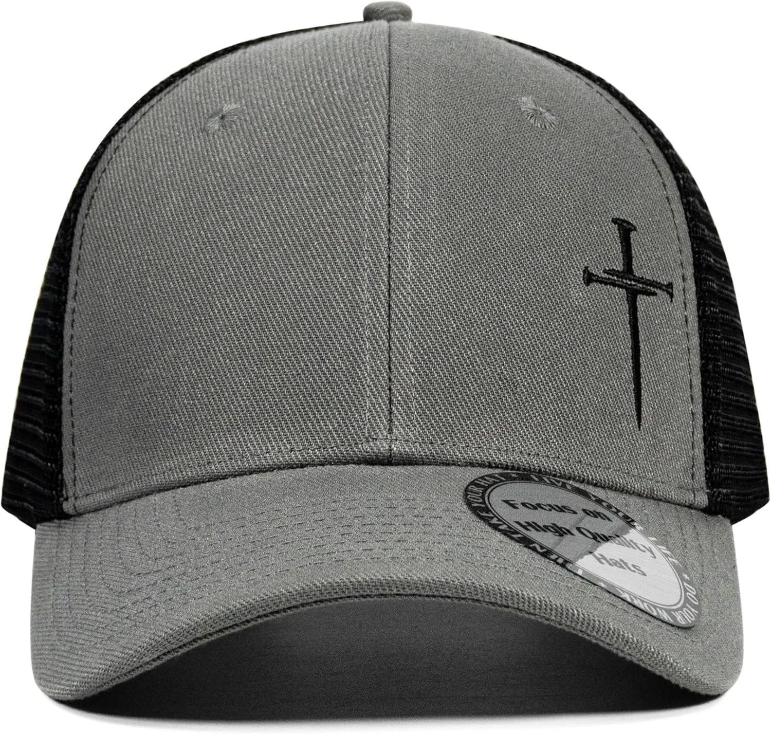 Christian Hats for Men Women,Jesus 3 Nail Cross Hat Christian Religious Gifts for Birthday/Christmas