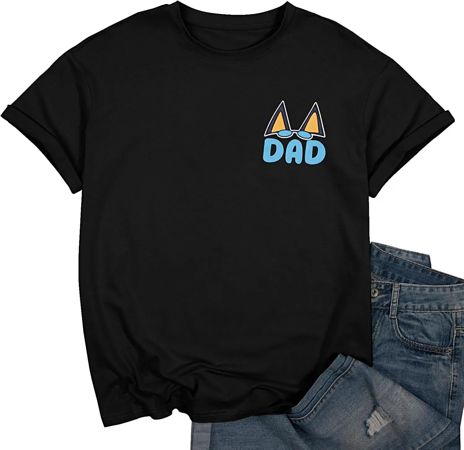 Dad Shirt Men Cool Dad Club T-Shirts Father's Day Tops Daddy Birthday Gift Tees Dads Life Clothes