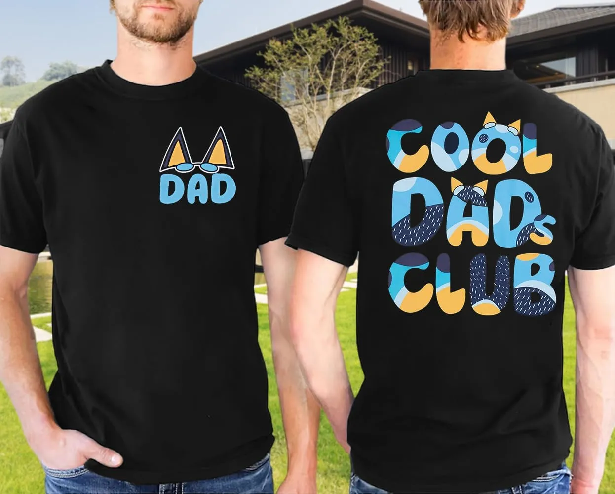 Dad Shirt Men Cool Dad Club T-Shirts Father's Day Tops Daddy Birthday Gift Tees Dads Life Clothes