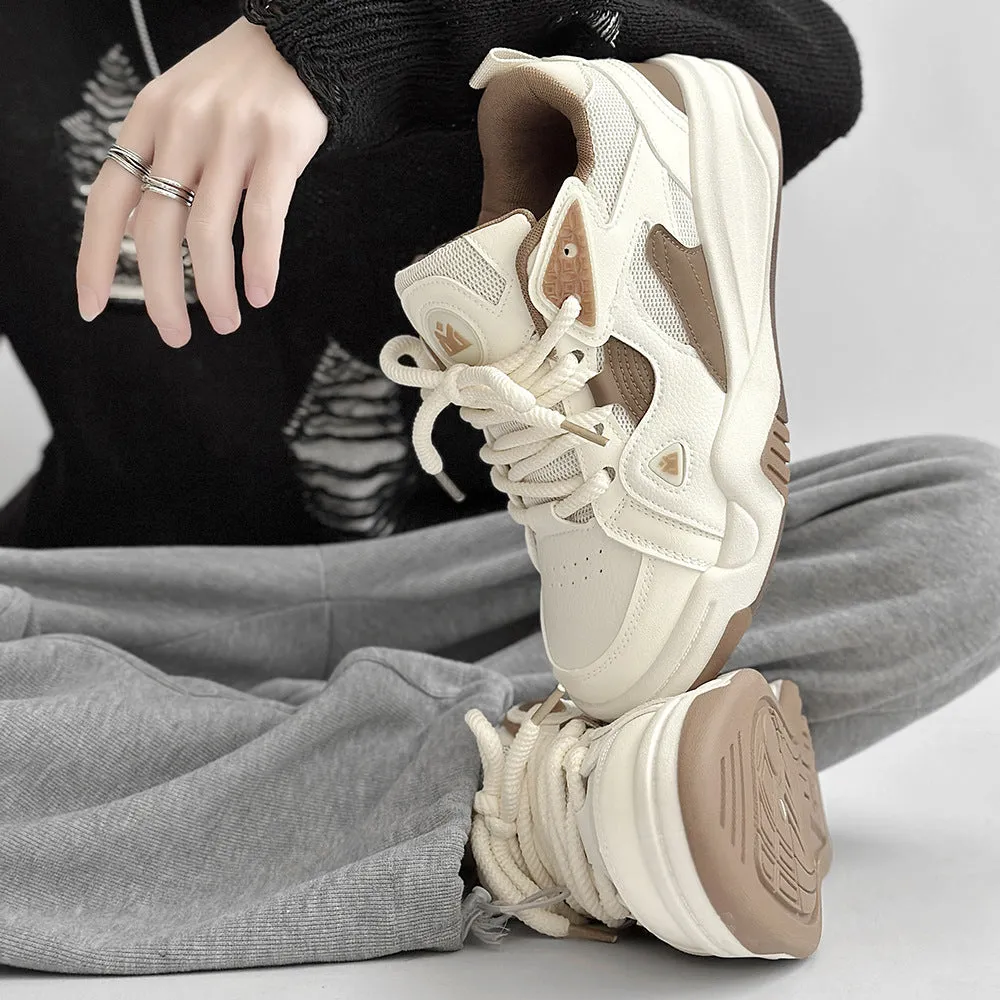 INSTOCK - lace-up large size men's shoes