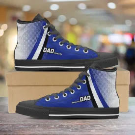 Kentucky DAD Basketball Fans Canvas High Top Shoes