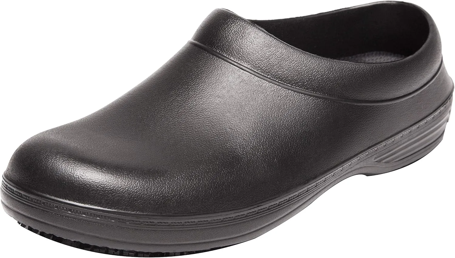 Men and Women's Oil Water Resistant Nursing Chef Shoes Non-Slip Safety Working Shoes for Kitchen Garden Bathroom(6.5 Men/7.5 Women/9.45,38 Black)
