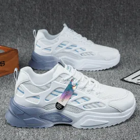 Men's Sports Casual Shoes - Lightweight, Breathable, and Retro Style