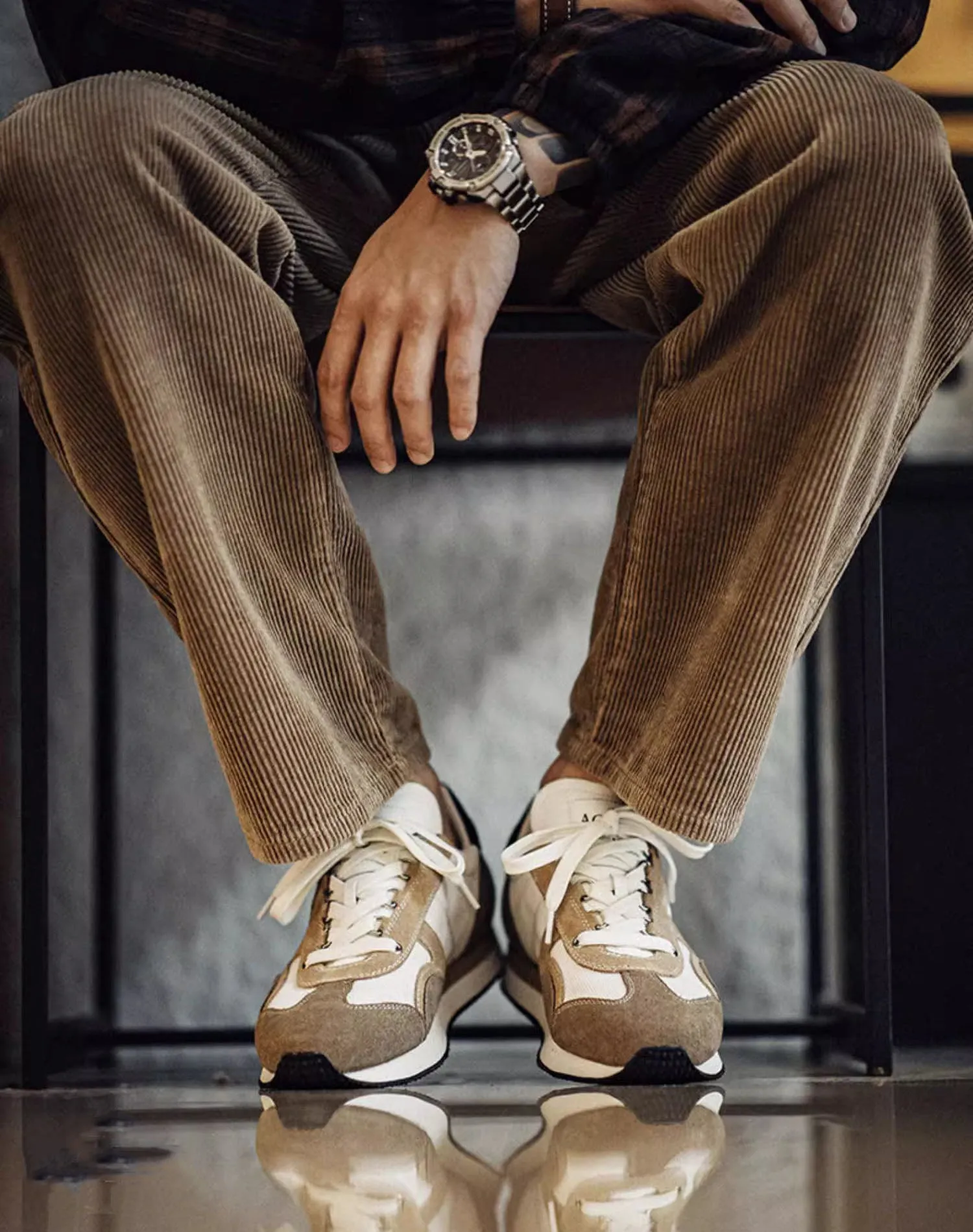 Retro Forrest Gump Jogging Breathable Dad Shoes Men's Sports Shoes