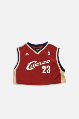 Rework Cleveland Cavaliers NBA Crop Jersey - S Rework Cleveland Cavaliers NBA Crop Jersey - S