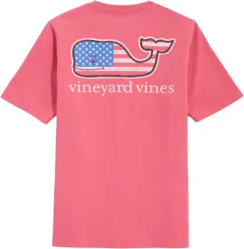 vineyard vines Boys' Flag Whale Short-Sleeve Pocket T-Shirt