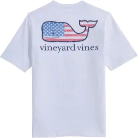vineyard vines Boys' Flag Whale Short-Sleeve Pocket T-Shirt